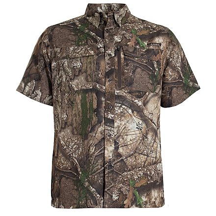 Habit Hatcher Pass Camo Guide Shirt - Men's, Short Sleave, Realtree APX, 4XL, TS1476-R-8-6-4X-8P9