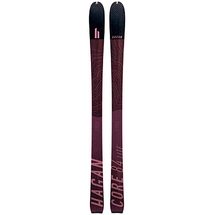 Hagan Core Lite 84 Alpine Touring All Mountain Backcountry Climbing Skis, 1710686109731