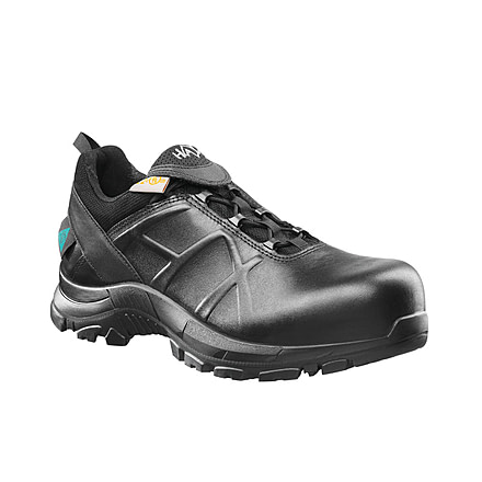 HAIX Mens Black Eagle Safety 52 Low Waterproof Leather Boots, Medium, Black, 14 620002M-14