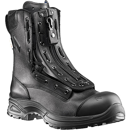 HAIX Womens EMS/Station Airpower XR2 Medium Work Boots, Black, 8 605119M-8