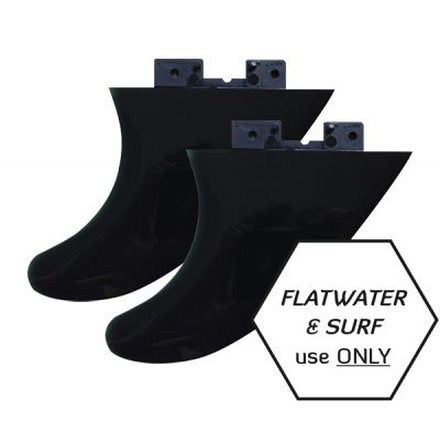 Hala Gummy  Hard Side Bite Click Fins, 4.5 in, Black AC17BF02