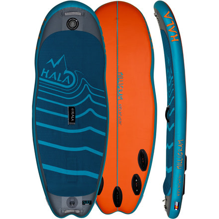 Hala Milligram Inflatable Sup Board, w/Backcountry Rolling Backpack, Small, BD17MG01