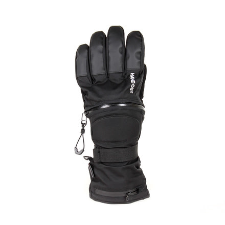 Hand Out Gloves Sport Glove Pockets, Unisex, Black Zipper, Extra Small, HOS-GXSBP