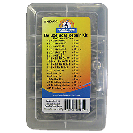 Handi-Man Marine Deluxe Handi-Pack Repair Kit - 168 Pieces 64937