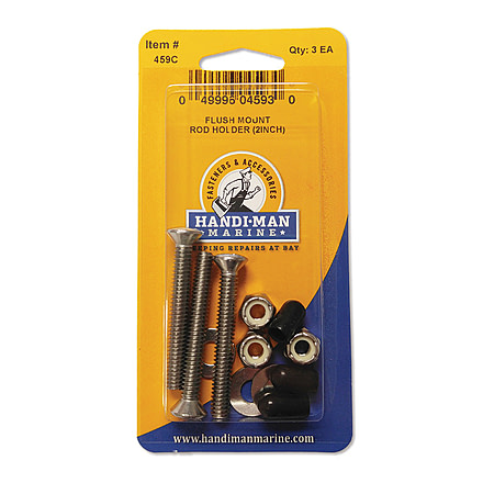 Handi-Man Marine Flush Mount Rod Holder Kit - 2" 69157