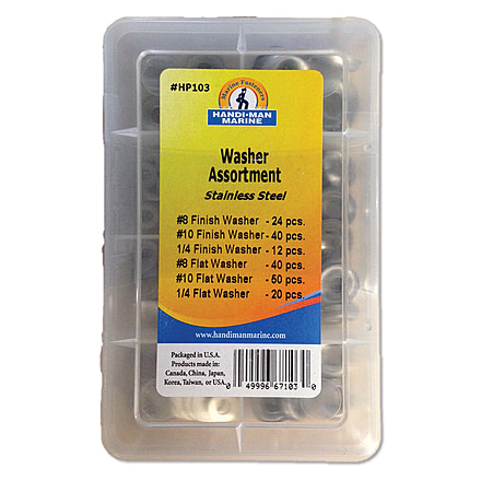 Handi-Man Marine Washer Kit - 186 Pieces 64918