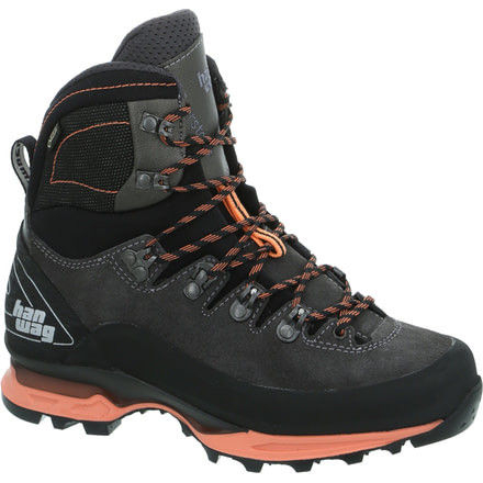 Hanwag Alverstone II GTX Mountaineering Boot - Womens, Asphalt/Orink, Medium, 8 US, H200901-64232-8