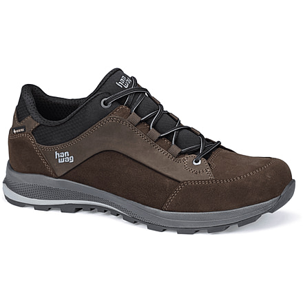 Hanwag Banks Low GTX Hiking Boots - Mens, Mocca/Black, 8, H203500-566012-8