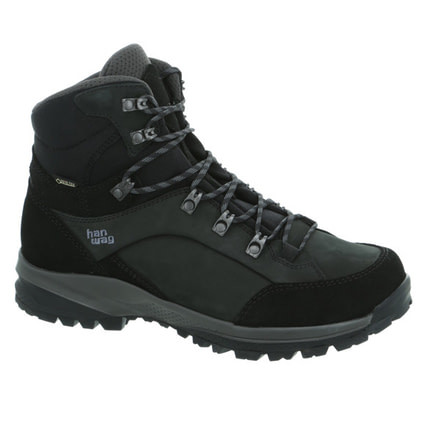 Hanwag Banks SF Extra GTX Hiking Shoes - Mens, Black/Asphalt, 10 US, H203100-12064-10