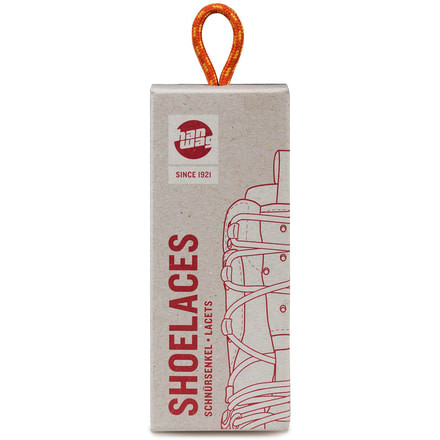 Hanwag Shoe Laces 180 cm, Pack of 1, Orange, H86481-23