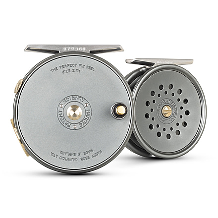 Hardy Narrow Spool Perfect Fly Reel, 1.0/1, Right, 3 1/8 inch, Gun Metal, HRENSPR040