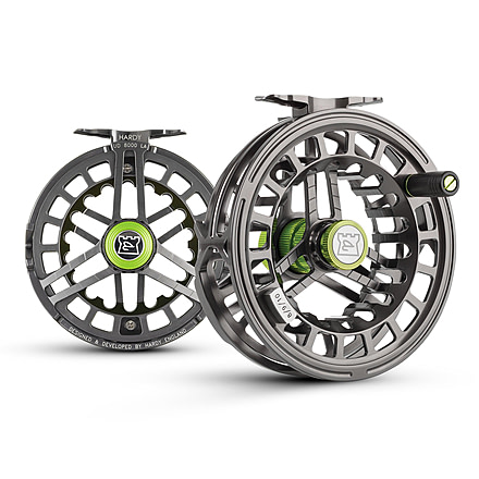 Hardy Ultradisc UDLA Fly Reel, 1.0/1, Right/Left, 4000, Gun Metal Green, HREUDGM060