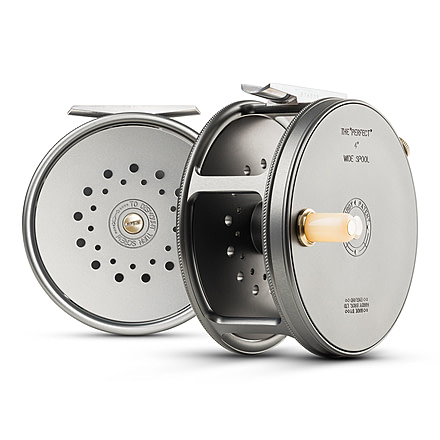 Hardy Wide Spool Perfect Fly Spool, 1.0/1, Right/Left, 2/3/4, Gun Metal, HRS220W