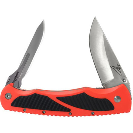 Havalon Titan Double Blade Folding Knife, Clampack, Blaze Orange, XTC-TZBO