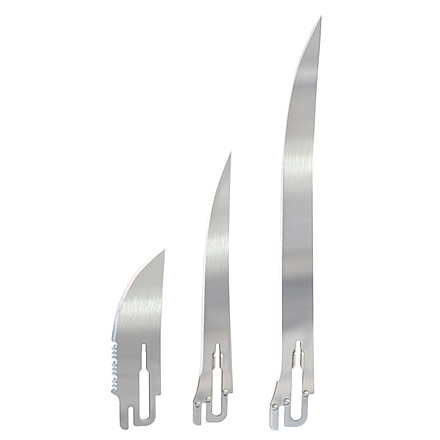 Havalon Talon Fish Pack Replacement Blades, 7 inch Fillet/5 inch Fillet/3 inch Partially Serrated, Stainless Steel, HSC57SXT3