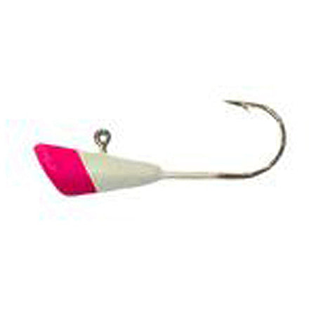 Hawken Outdoors Shad Dart # 8, Pearl White Base/Cerise Tip, 3ct, DART11608