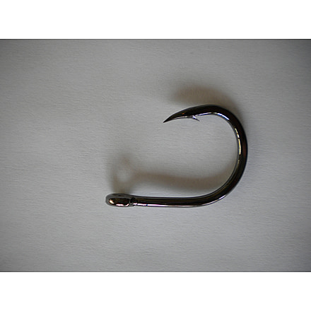 Hayabusa Live Bait Hook, Chemically Sharpened Point, Forged Shank, Heavy Wire, Black Nickel, Size 4/0, 4 Per Pack, 285711-4/0