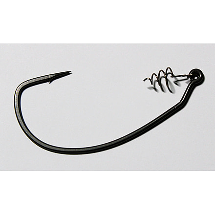Hayabusa Wide Gap Screw Lock Hook, Fluorine NRB Coat, Size 4/0, 4/Pack, EC958L1-4/0