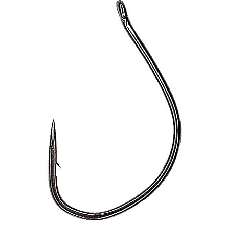 Hayabusa WRM962 Finesse Wacky Hook, Black Nickel, Size 1/0, 6/Pack, EC96271-1/0