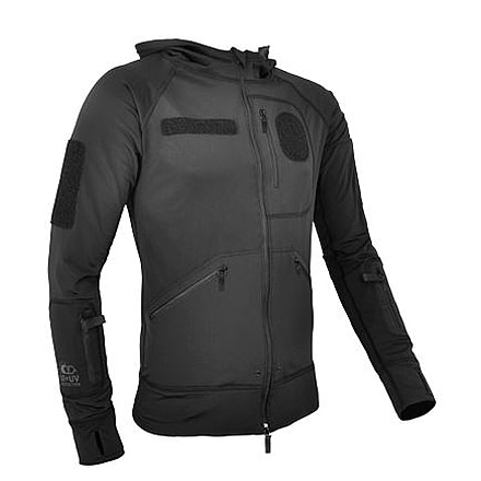 Hazard 4 Beachhead Fuzzy Lycra Hoodie,Black,2XL HOD-BCH-BLK-2XL