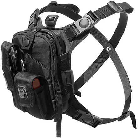 Hazard 4 Covert RG Escape Nylon Chest Holster, Black, CVT-RG-ESCP-BLK