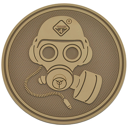 Hazard 4 Gas Mask Patch, Coyote, PAT-GAS-CYT