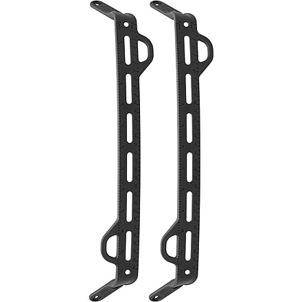Hazard 4 HardPoint Gear Rails, Pillbox &amp; Blastwall Pack Set, Pack of 2, Black, One Size, HD-HGR-BLK