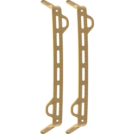 Hazard 4 HardPoint Gear Rails Pillbox & Blastwall Pack Set, Coyote, HD-HGR-CYT