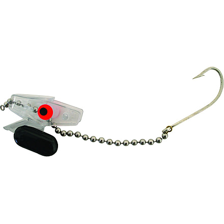 Head Start Lures Diver Rigging System, Floating with Hook and Chain, 1-3/4oz, Clear, D103-C