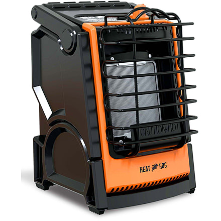 Heat Hog Liquid Propane Portable Heater, 9,000 BTU, Black, Small, HH-09SLN-A