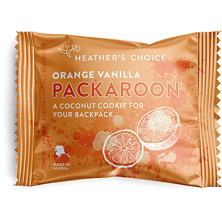 Heather's Choice Orange Vanilla Packaroon, 28g, Gluten Free, Orange Vanilla