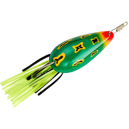 Heddon Moss Boss Spoon, 2.5in, Bullfrog, X0510BF