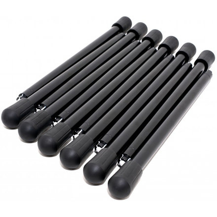 Helinox Cot Leg Conversion Kit, Black, 12 pcs, 12761