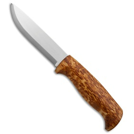 Helle Helle Knives Gaupe Fixed Blade Knife 4.25" Plain #310, Wood, Stainless Steel, adult, BHQ-21881