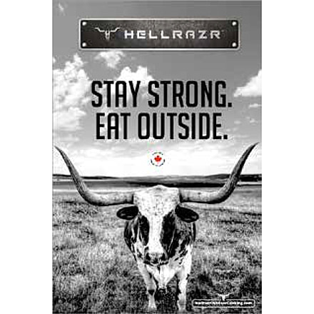 HELLRAZR Stay Strong Poster, 24x36in, HELL-POP-P-E