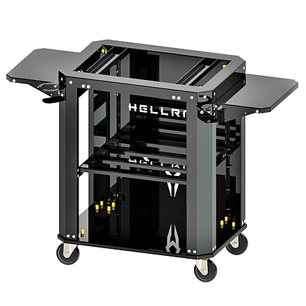 OPMOD HellRazr YAMA Charcoal Grill Cart, Black, YAMA-A-CT-01