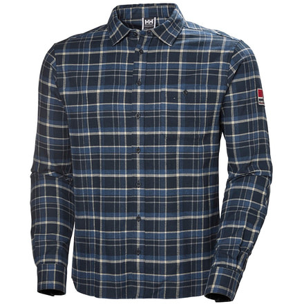 Helly Hansen 1877 Flannel Shirt - Mens, Navy, 2XL, 53224-598-2XL