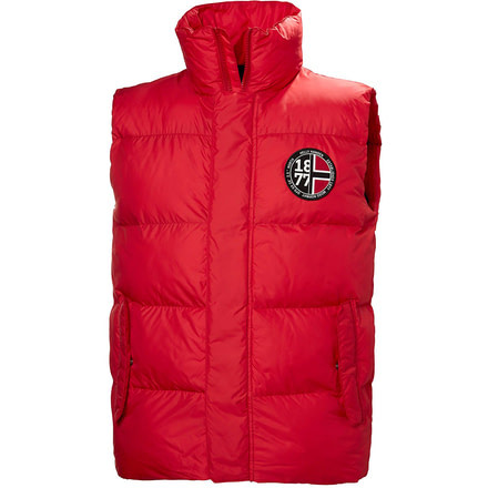 Helly Hansen 1877 Puffy Vest - Mens, Flag Red, 2XL, 53342-110-2XL