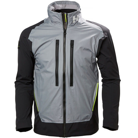 Helly Hansen Aegir H2Flow Jacket - Mens, Silver Grey, Small, 33905-820-S
