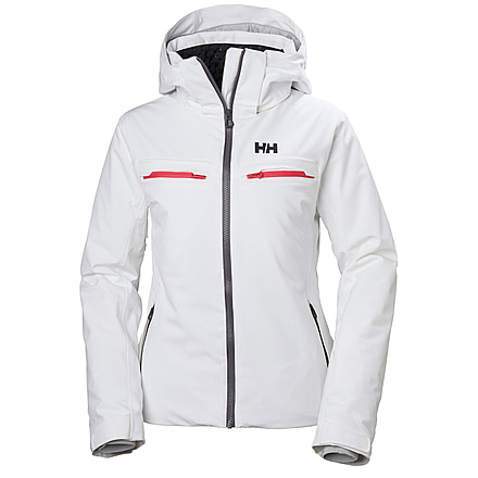 Helly Hansen Alphelia Jacket - Womens, White, Large, 65556-002-L