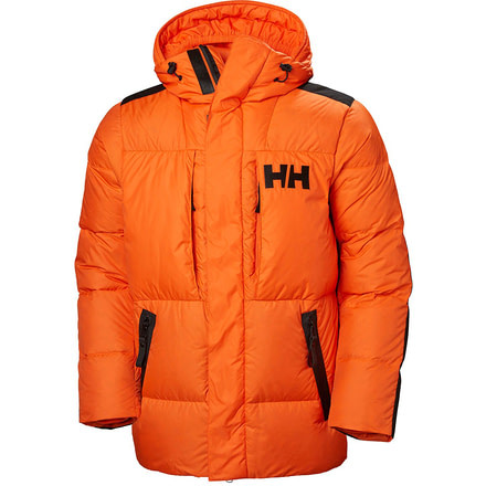 Helly Hansen Arctic Patrol Down Parka - Mens, Bright Orange, 2XL, 53319-226-2XL