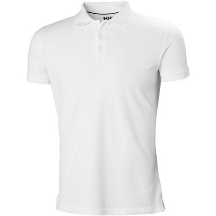 Helly Hansen Crew Polo - Mens, White, Extra Small, 34004-001-XS