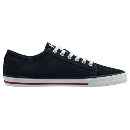 Helly Hansen Fjord Canvas Shoe V2 - Mens, Navy/Red/Off White, 11.5, 11465-597-11.5