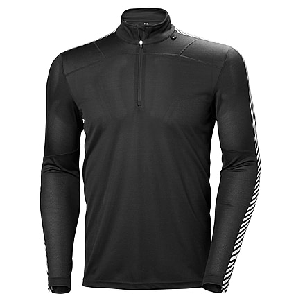 Helly Hansen HH Lifa 1/2 Zip - Mens, Black, Small, 48302-990-S