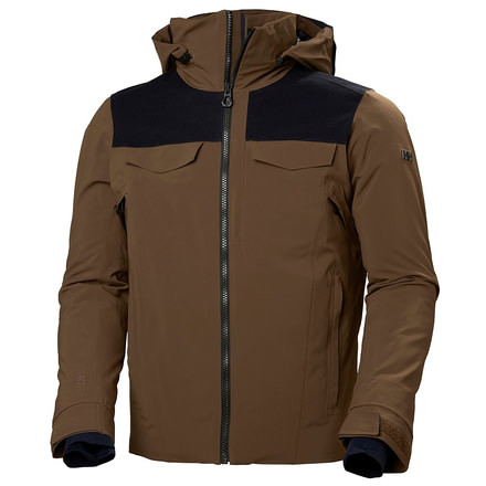 Helly Hansen Jackson Jacket - Mens, Bark Brown, Large, 65658763-L