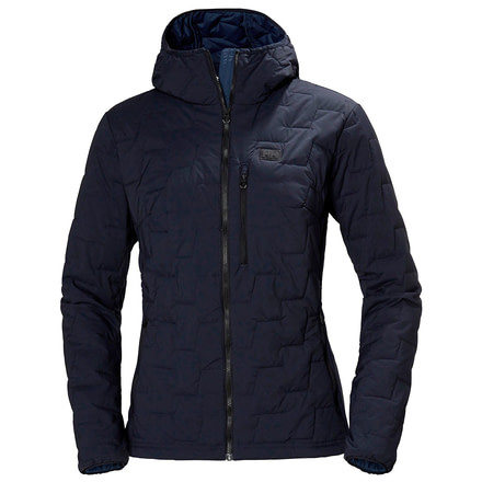 Helly Hansen Lifaloft Hooded Stretch Insulator Jacket - Womens, Navy, Extra Small, 65687-597-XS