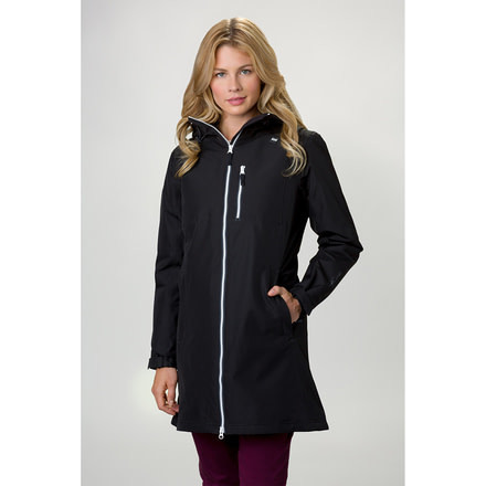 Helly Hansen Long Belfast Jacket - Women's-Black-Small
