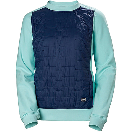 Helly Hansen Movatn Wool Ins Sweater - Womens, North Sea Blue, Large, 62927603-L