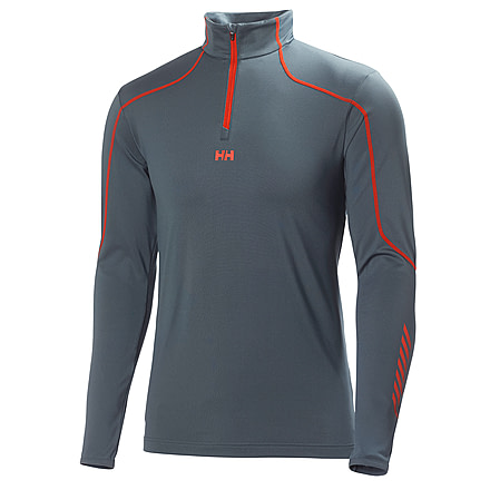 Helly Hansen Phantom 1/2 Zip Midlayer - Men's-Arctic Grey-Large