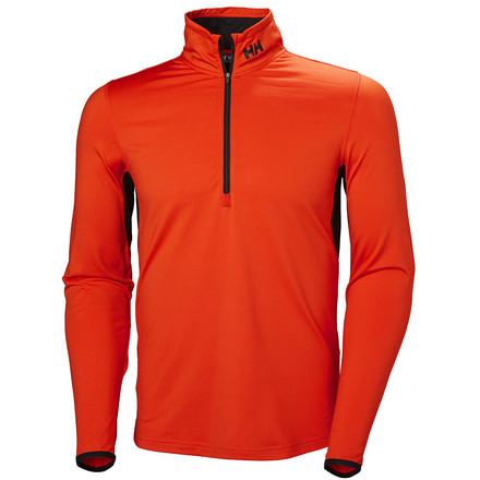 Helly Hansen Phantom Mesh 1/2 Zip Midlayer - Mens, Cherry Tomato, Small, 51837-147-S